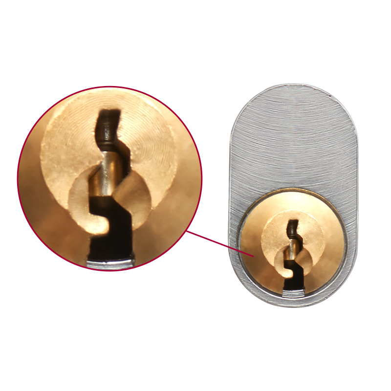 3 oval lock cylinder